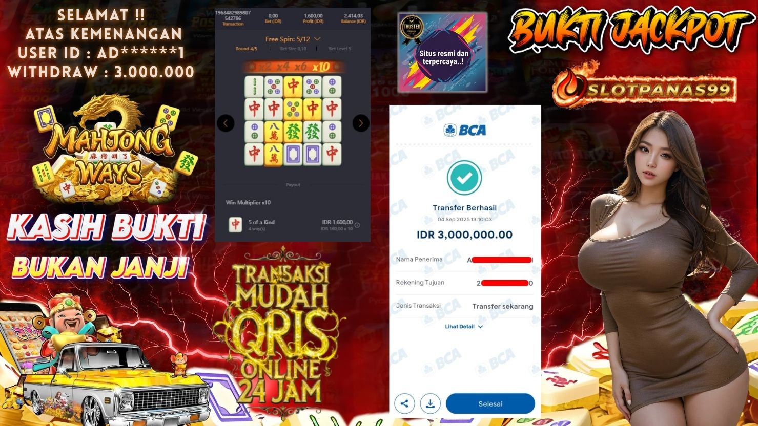 SLOTPANAS99 JACKPOT SLOT MAHJONG WAYS